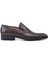 Kahverengi Klasik Loafer Kösele Erkek Ayakkabı -11006- 1