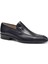 Siyah Klasik Loafer Kösele Erkek Ayakkabı -10937- 2