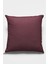 4'lü 43 x 43 cm Bordo Döşemelik Tay Tüyü Premium Kumaş Dekoratif Çift Taraflı Kırlent Kılıfı KRL007 3