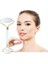 Açık Mavi Yeşim Rulo Yüz Masaj Aracı Doğal Opal Guasha Taş Yüz Anti Aging Terapi Aracı (Yurt Dışından) 2