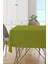 Yeşil Sade Masa Örtüsü Tay Tüyü Kadife Leke Tutmaz Yıkanabilir Dokuma Kumaş Düz Tek Renk MSO017 1