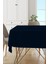 Lacivert Sade Masa Örtüsü Tay Tüyü Kadife Leke Tutmaz Yıkanabilir Dokuma Kumaş Düz Tek Renk MSO022 1