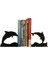 Yunus Balıkları Metal Kitap Tutucu 2'li Takım 1