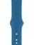 Apple Watch 3 38MM Uyumlu Kordon Mat Jel Silikon Saat Kordonu 38/bb--Mavi 1