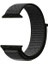 Apple Watch Edition 3 38MM Uyumlu Kordon Cırtcırt Kumaş Saat Kordonu 38/K03--SIYAH 1