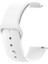Apsuwa Bix Watch+ Sw-02 Uyumlu Kordon Mat Jel Silikon Saat Kordonu 20/qq-Beyaz 1