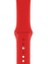 Apple Watch Edition 3 38MM Uyumlu Kordon Mat Jel Silikon Saat Kordonu 38/bb--Kırmızı 1