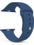 Apsuwa Apple Watch 3 38MM Uyumlu Kordon Yumuşak Lüx Silikon Saat Kordonu 38/aa--Lacivert 1