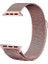 Apple Watch Edition 3 38MM Uyumlu Kordon Metal Wire Örgü Saat Kordonu 38/K01K--ROSE Gold 1