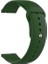 Fossil Gen 5 Carlyle Hr Uyumlu Kordon Mat Jel Silikon Saat Kordonu 22/qq--Koyu Yeşil 1