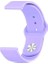Amzafit Stratos 2 Uyumlu Kordon Lüx Silikon Saat Kordonu 22/K11--LILA 1