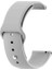 Garmin Forerunner 245M Uyumlu Kordon Mat Jel Silikon Saat Kordonu 20/qq-Gri 1