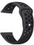 Huawei Watch Gt 2 42MM Uyumlu Kordon Delikli Çift Renk Saat Kordonu 20K02-SIYAH 1