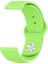 Garmin Vivoactive 3 Uyumlu Kordon Lüx Silikon Saat Kordonu Kayış 20/K11-YEŞIL 1