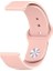 Honor Watch Gs Pro Uyumlu Kordon Lüx Silikon Saat Kordonu 22/K11--AÇIK Pembe 1