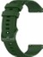 Honor Watch Gs Pro Uyumlu Kordon Punto Extrem Silikon Saat Kordonu 22/lm3--Koyu Yeşil 1