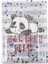 A5 Boy Simli ve Sulu Şeffaf Kalemlikli Defter Panda 1
