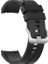 Honor Watch Gs Pro Uyumlu Kordon Labyrinth Silikon Saat Kordonu 22/K23--SIYAH 1