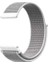 Samsung Galaxy Gear S3 46MM Uyumlu Kordon Cırtcırt Kumaş Saat Kordonu 22/K03--BEYAZ 1