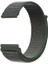 Apsuwa Samsung Galaxy Gear S3 46MM Uyumlu Kordon Cırtcırt Kumaş Saat Kordonu 22/K03--KOYU Yeşil 1