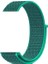 Samsung Galaxy Gear S3 46MM Uyumlu Kordon Cırtcırt Kumaş Saat Kordonu 22/K03--SU Yeşili 1