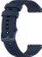 Samsung Galaxy Gear S3 46MM Uyumlu Kordon Punto Extrem Silikon Saat Kordonu 22/lm3--Lacivert 1