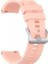 Samsung Galaxy Gear S3 46MM Uyumlu Kordon Labyrinth Silikon Saat Kordonu 22/K23--PEMBE 1