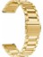 Samsung Galaxy Gear S3 46MM Uyumlu Kordon Metal Paslanmaz Çelik Saat Kordonu 22/K04--GOLD 1