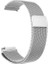 Samsung Galaxy Gear S3 46MM Uyumlu Kordon Metal Hasır Örgü Saat Kordonu 22/lm8--Gümüş 1
