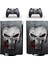 Skull Playstation 5 Disk Edition Sticker Kaplama Seti 1