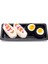 Sushi Nigiri Karides, Maki Oshinko Desenli Unisex Renkli Çorap 2 Çift 3