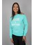 Baskılı Omuz Detaylı Sweatshirt 4