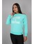 Baskılı Omuz Detaylı Sweatshirt 5