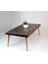 Doğal Ağaç Masif Kütük Orta Sehpa (60CM x 90CM) Ağaç Ayak 1