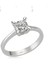 Gümüş Tek Taş Bayan Yüzük 2