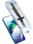 iPhone 12 Ekran Koruyucu & Hızlı Kurulum Aparatı - Anti-Dust Toz Geçirmez - 9h Temperli Cam 4