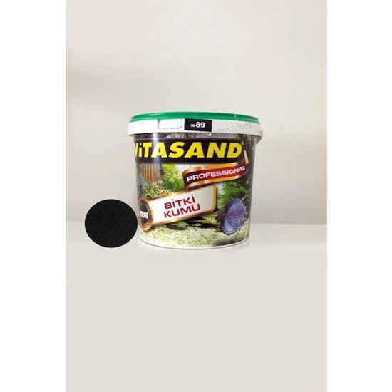 Vitasand Pro-89 Akvaryum Bitki Kumu Siyah 1 kg