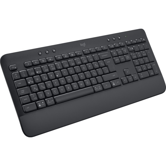 Logitech Signature K650 Tam Boyutlu Kablosuz Türkçe Q Klavye - Siyah