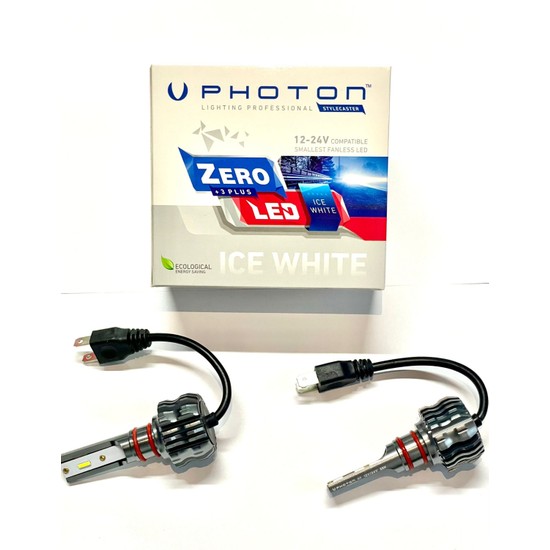Photon Zero H7 +3 Plus Ice White Fansız LED Xenon