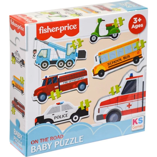 Fisher-Price Baby Puzzle On The Road