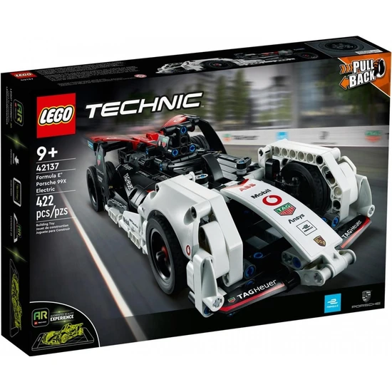 42137 LEGO Technic - Formula E® Porsche 99X Electric, 422 Parça +9 Yaş