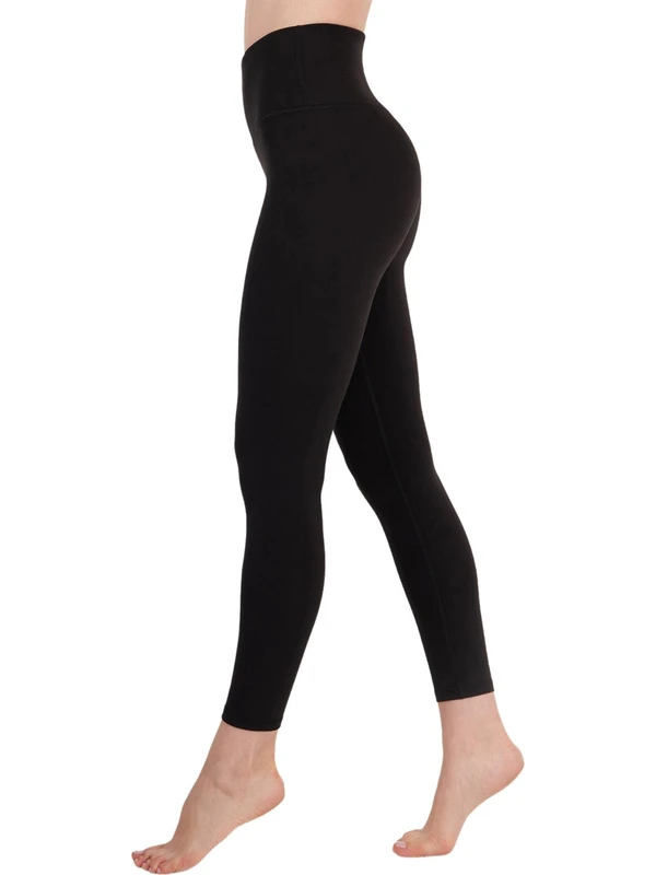 Novamour Ultra Yumuşak Yüksek Bel 1 Cepli Toparlayıcı Push Up Iç Göstermez Egzersiz Yoga Kadın Taytı