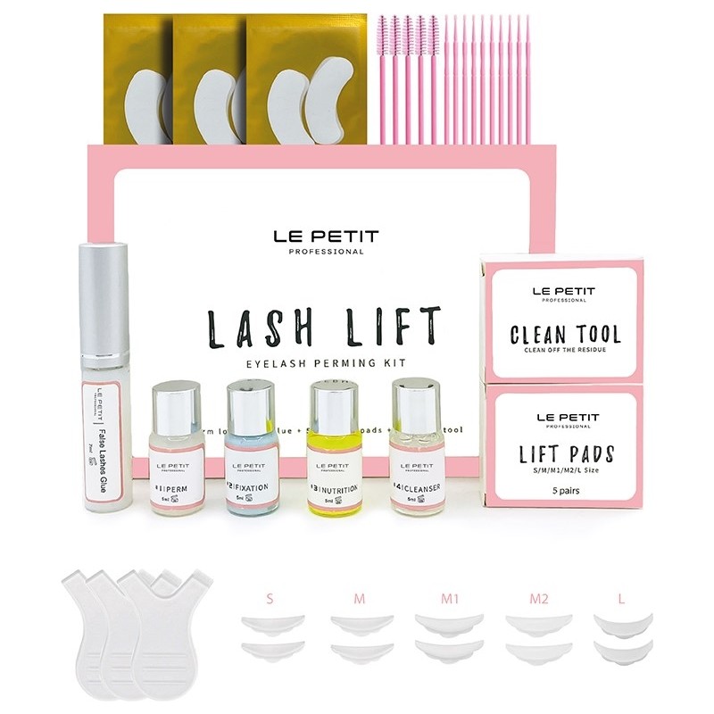 Le Petit Professional Le Petıt® Kirpik Lifting Seti, Lash Lift, Kaş & Kirpik Perma Seti (Full)