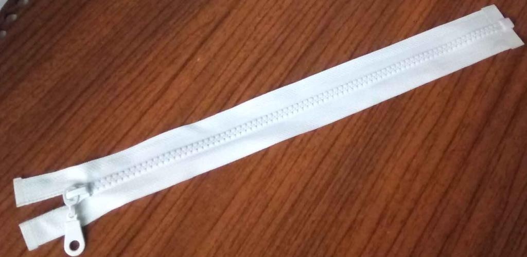 Angel Çanta Aksesuar Beyaz Renk 30 cm Kemik Diş Fermuar