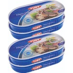 Yurt Yağlı Uskumru Fileto 160 gr x 4 Adet Alüminyum Ambalajda Pratik Kullanım İçin