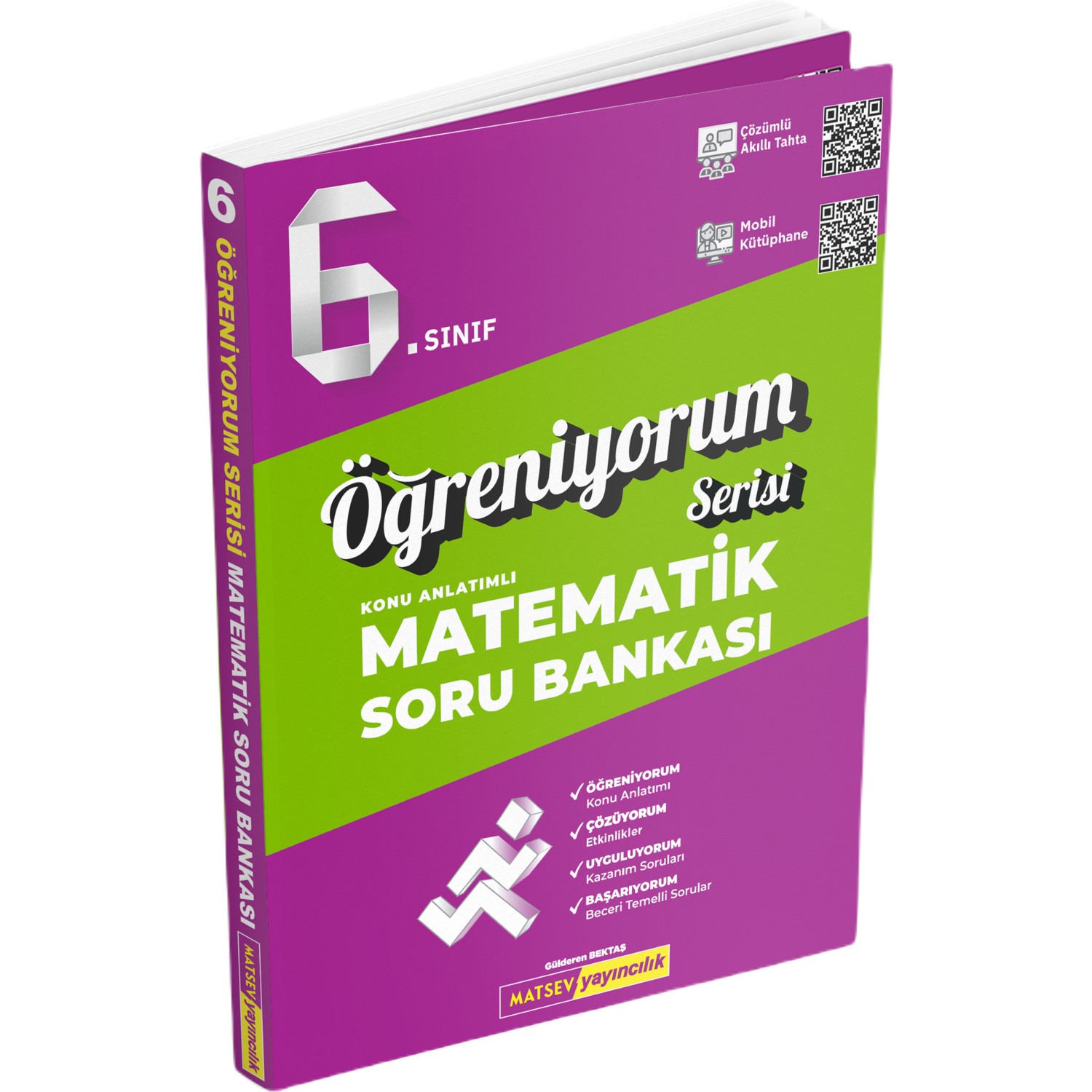 Matsev Yayıncılık 6.sınıf Matematik Öğreniyorum Konu Kitabı