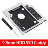 BK Teknoloji 9.5mm Sata 3.0 2.5 Inch Notebook HDD SSD Caddy Kızak Kutu