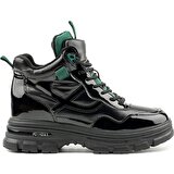 Ithal Siyah Bilekli Fashion Sneakers 22K308-3