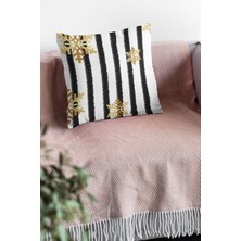 RugViva Leke Tutmaz Premium Tay Tüyü Kumaş Çift Taraflı Kırlent Yastık Kılıfı Christmas 43X43 Cm KRL158