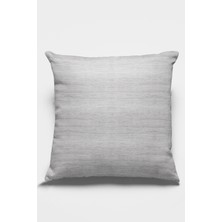 RugViva Sade Düz Tay Tüyü Dokuma Premium Kumaş Çift Taraflı Kırlent Yastık Kılıfı 43X43 Cm KRL090